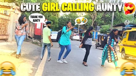 Calling Cute Girls Aunty Prank 🤣 New Funny Prank In India 3 Side Craze Youtube