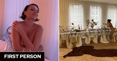 I Went To A Nude Dinner Party And Being Naked Was The Least Cringe Thing About It