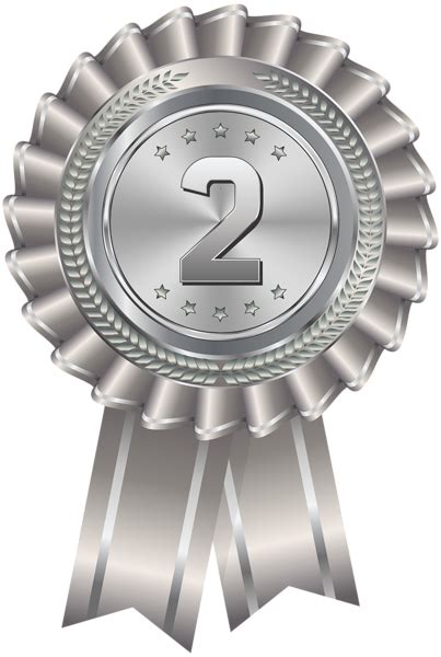 Silver Medal Transparent PNG Clip Art Image | Gallery Yopriceville ...