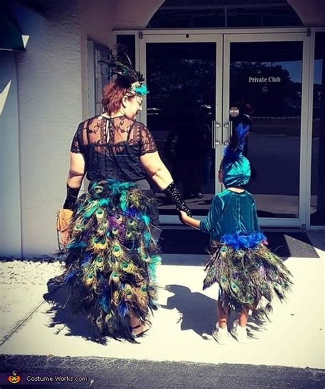 Homemade Peacock Costumes No Sew DIY Costumes Photo 2 3