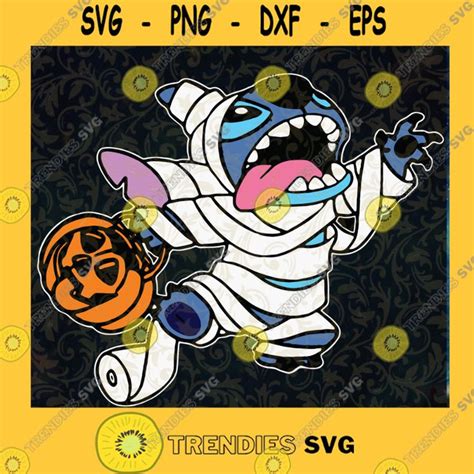 Mummy Stitch Svg Stitch Svg Mummy Svg Halloween Svg Cut Files For