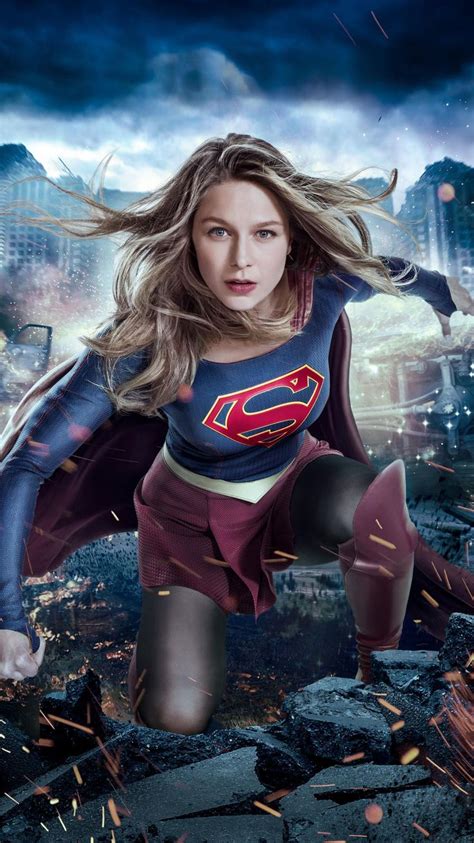 Supergirl Phone Wallpaper Moviemania In 2020 Supergirl Tv