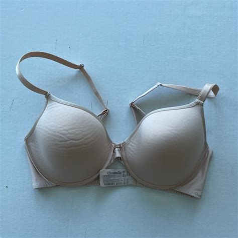 Chantelle Intimates Sleepwear Chantelle Modern Invisible Plunge Bra 296 Nude Underwire