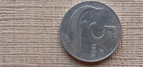 Italië Italiaanse Republiek 5 Lire 1956 Delfino Catawiki