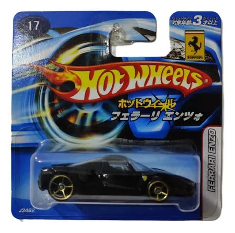 Hot Wheels Ferrari Enzo tarjeta Corta Japonesa Envío gratis