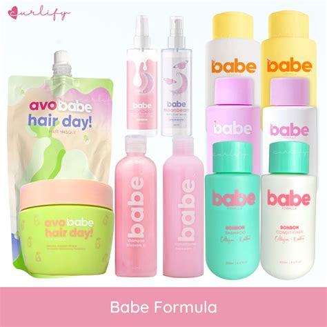 Babe Formula Bonbon Shampoo Conditioner Moonbeam And Avo Babe Hair Masque Shopee Philippines