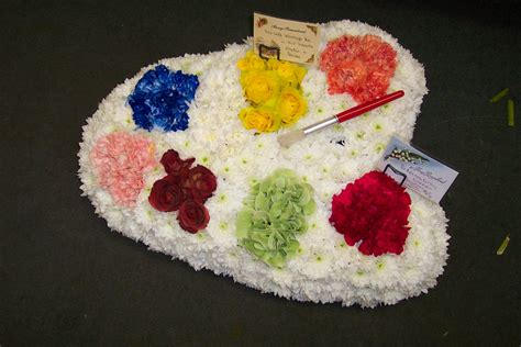 Personal Artistic Floral Tribute Casket Flowers Funeral Floral