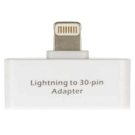 Kit: Lightning to 30-pin Adapter for Apple Devices - White Reviews