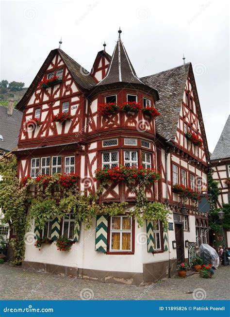Altes Haus Old House In Bacharach Germany Royalty Free Stock Image