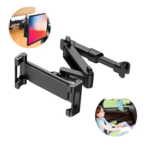 Ripley SOPORTE GIRATORIO RETRACTIL PARA ASIENTO TRASERO PARA TABLET O