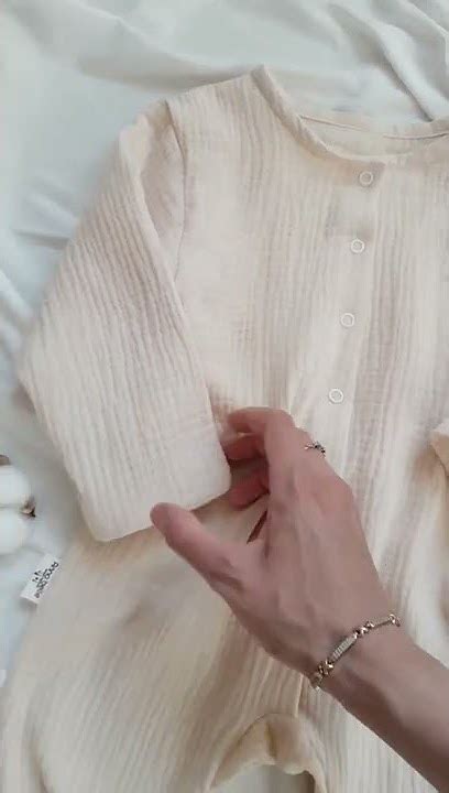 слип из муслина однотон - YouTube