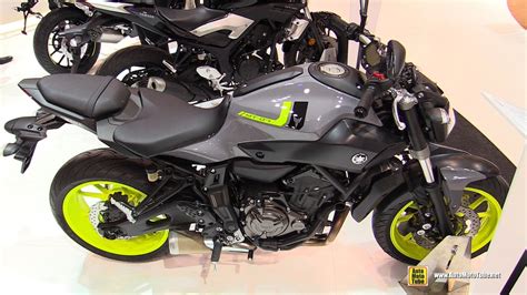 2016 Yamaha MT07 Walkaround 2015 EICMA Milan YouTube