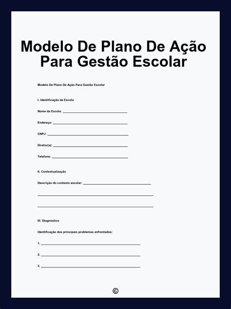 Plano De Gestão Escolar Pronto