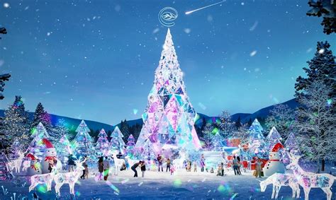 Khu rừng pha lê Địa điểm checkin siêu hot mùa Noel China Airlines Viet nam