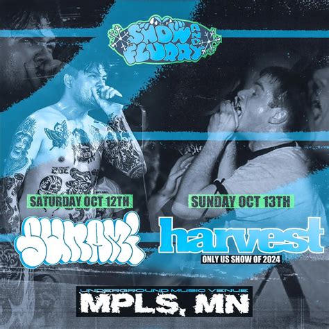 Sunami And Harvest Announced For This Year S Snow And Flurry Fest In Mn R Hardcore