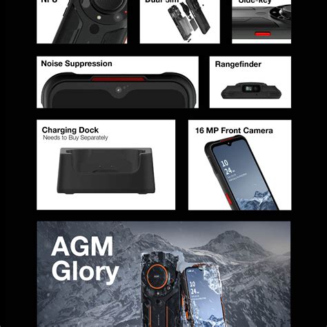AGM Glory Rugged Smartphone Qualcomm 5G