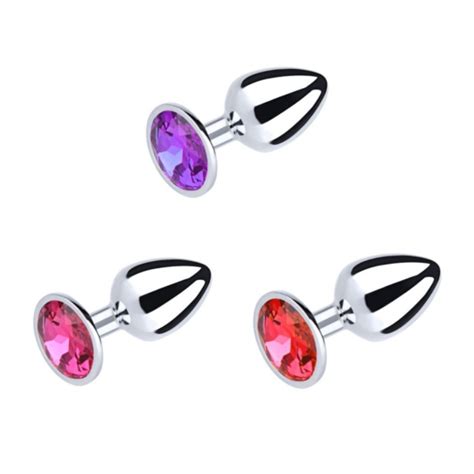 Plug Anal Tamanho M Em A O Inox Anat Mico Joia Sex Shop Shopee Brasil