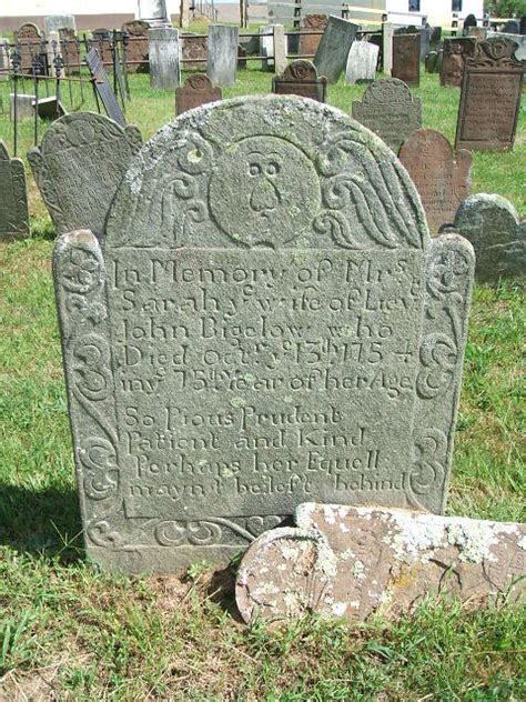 Sarah Bigelow Bigelow 1678 1754 Find A Grave Memorial