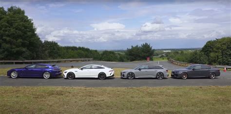 Audi RS 6 Vs BMW M5 CS Vs AMG GT Vs Panamera Hybrid The Best Out Of