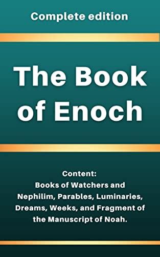 The Book Of Enoch Complete Edition Content Books Of Watchers And