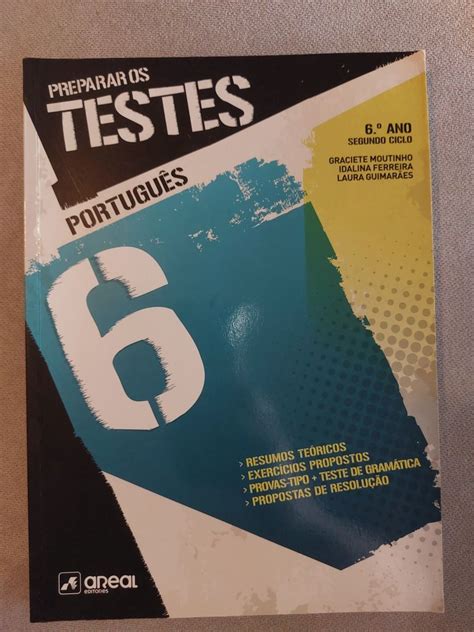 Livro Preparar os testes de Português 6 ano Corroios OLX Portugal