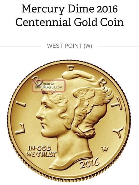 Five 5 2016 Mercury Dime Centennial Coin Gold 110 Oz 24k Confirmed