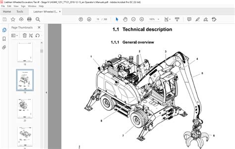 Liebherr Lh M Litronic Machine For Industrial Applications