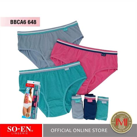 Soen Panty Bikini Style Pack Large Women S Fashion Undergarments Loungewear On Carousell