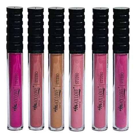 Kit De L Piz Labial L Quido Nude Max Love A Con Acabado Mate Blanco Horas