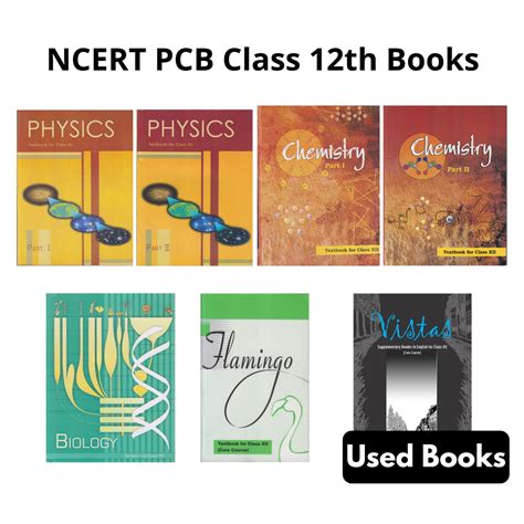 Class 12th Ncert Books Set English Pcb Snatch Books