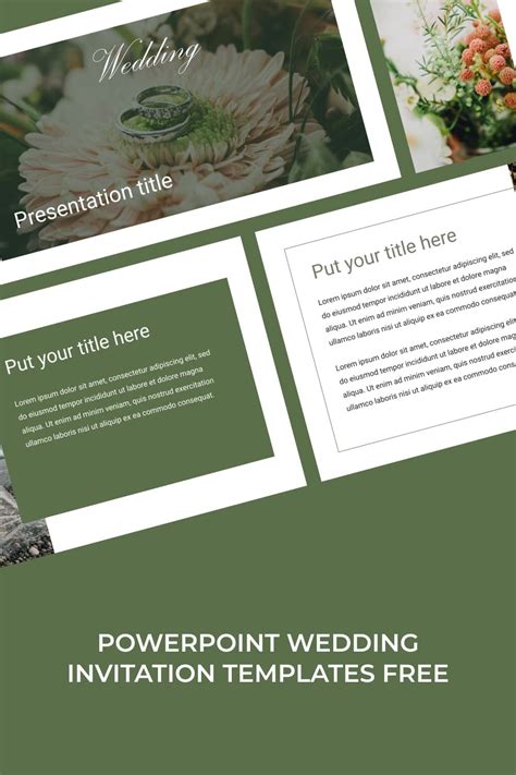 Powerpoint Wedding Invitation Templates Free