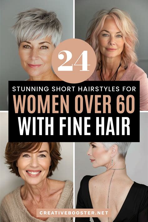 Short Hairstyles For Women Over 60 Fine Hair 21 Volume Boosting Bob