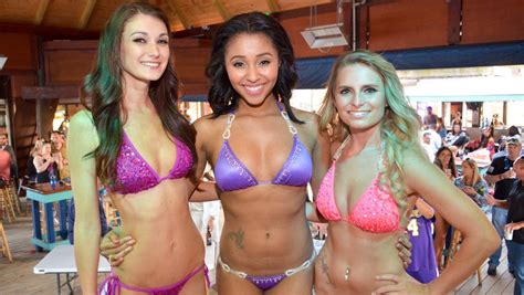 2015 Spring Break Bikini Contest At Bamboo Willies