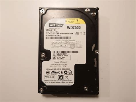ヤフオク! - Western Digital WD2500JS-19NCB1 3.5インチ内蔵...