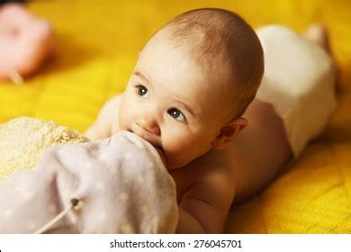 1 450 Naked Baby Girl Lying Down Stock Photos Images Photography Shutterstock