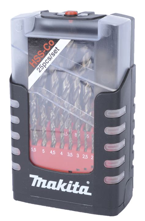 Набор сверл по металлу Makita HSS-Co, 25 шт (D-50479) купить. Japan ...