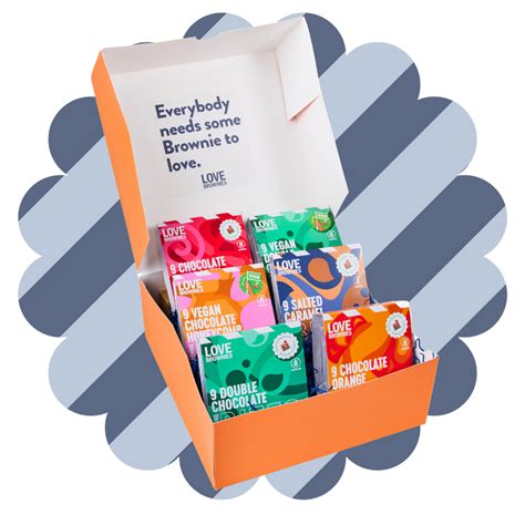Chocolate Brownie Party Packs Love Brownies