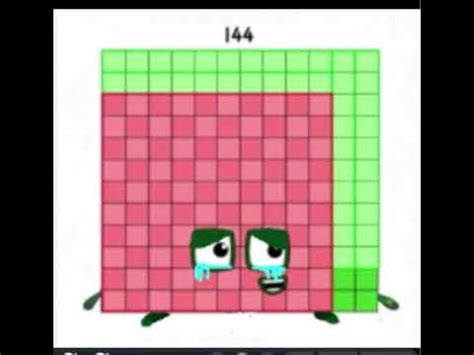 144 Numberblock Sings The Sweet Little Bumblebee Song Youtube