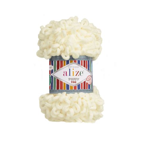 Пряжа Ализе Пуффи Файн Alize Puffy Fine 268 ГОЛУБЬ | Babypled.ru