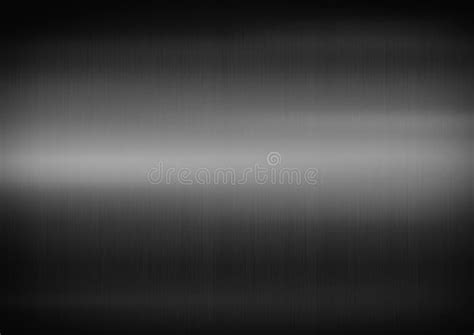 black brushed titanium metal horizontal background texture stock