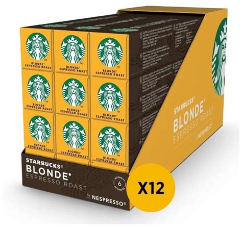 Кофе в капсулах Starbucks Blonde Espresso Roast 12 уп купить с доставкой по выгодным ценам в