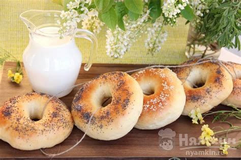 Домашние бублики с маком рецепт пошаговый с фото - Nyamkin.RU