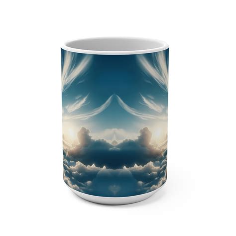 Eagle Soaring 15oz Large Mug, Fly Wildly Into Your Freedom Coffee Cup
