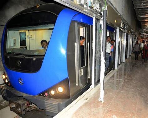 Inauguration Of Chennai Metro Rail Underground Stretch From Koyambedu