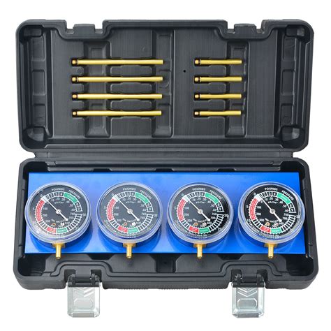 Zoomtools Motorcycle Carburetor Synchronizer Tool Kit Fuel Vacuum Carb ...