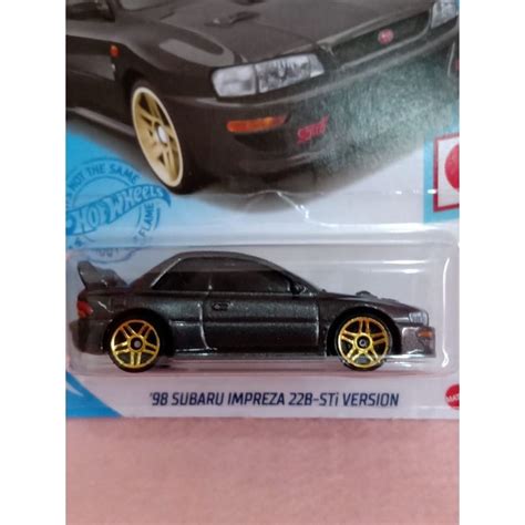 Hot Wheels 98 Subaru Impreza 22B STi Version Shopee Brasil