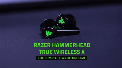 Razer Hammerhead True Wireless X | Instructional Video - YouTube