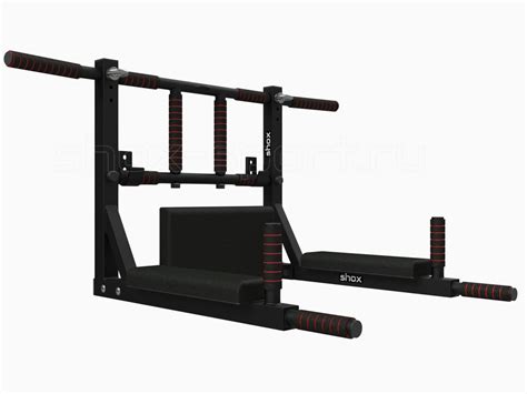 Турник с брусьями усиленный shox tr-02