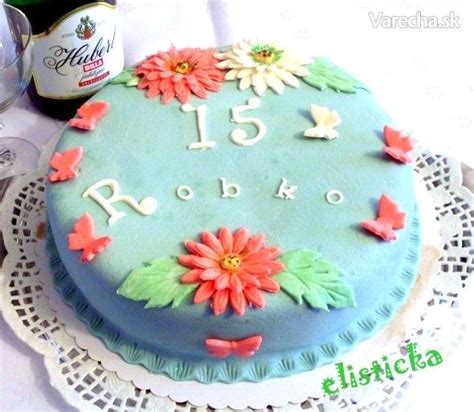 Jednoduchá narodeninová torta (fotorecept) | Recipe | Birthday cake ...