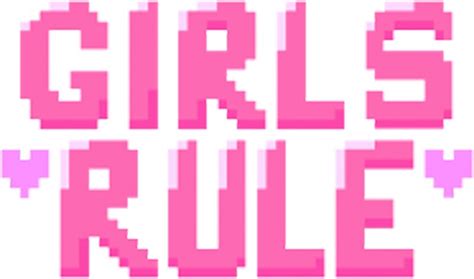 Girls Rule Stickers By Ladyboner69 Redbubble